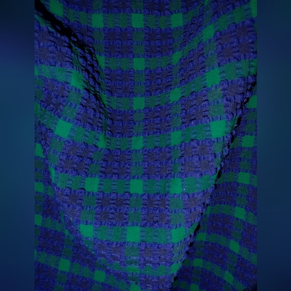 Vintage Pacific Connections Bathing suit sporty Plaid EUC Size M/L - Picture 2 of 5